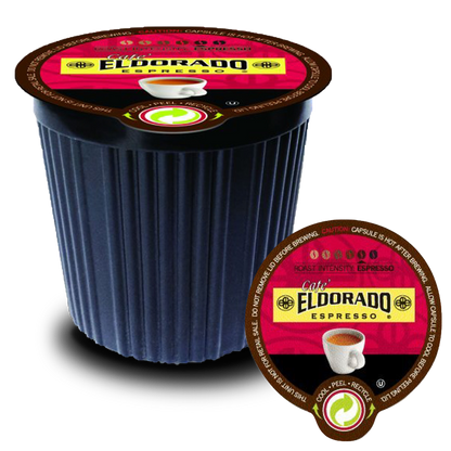 Eldorado Coffee Roasters K-Cup Single Serve Capsules Variety Pack 36 Breakfast Blend, Cafe Eldorado and Colombian Popayan Supremo