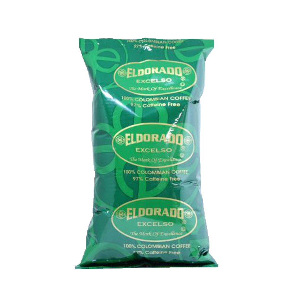 Decafe Excelso - Drip Grind / Whole Bean, 16 oz Bag - Eldorado Coffee Roasters