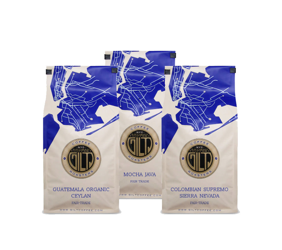 Eldorado Coffee Flight Kit V60 Featuring Gilt Coffee Fair Trade Organic Coffees