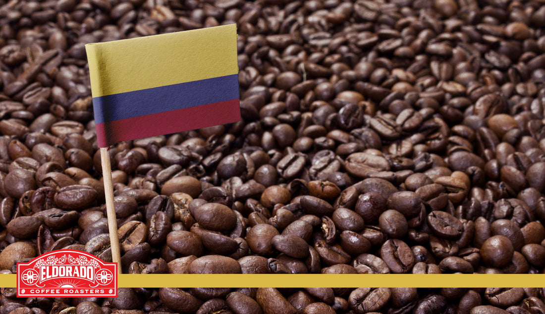 Colombian coffee beans