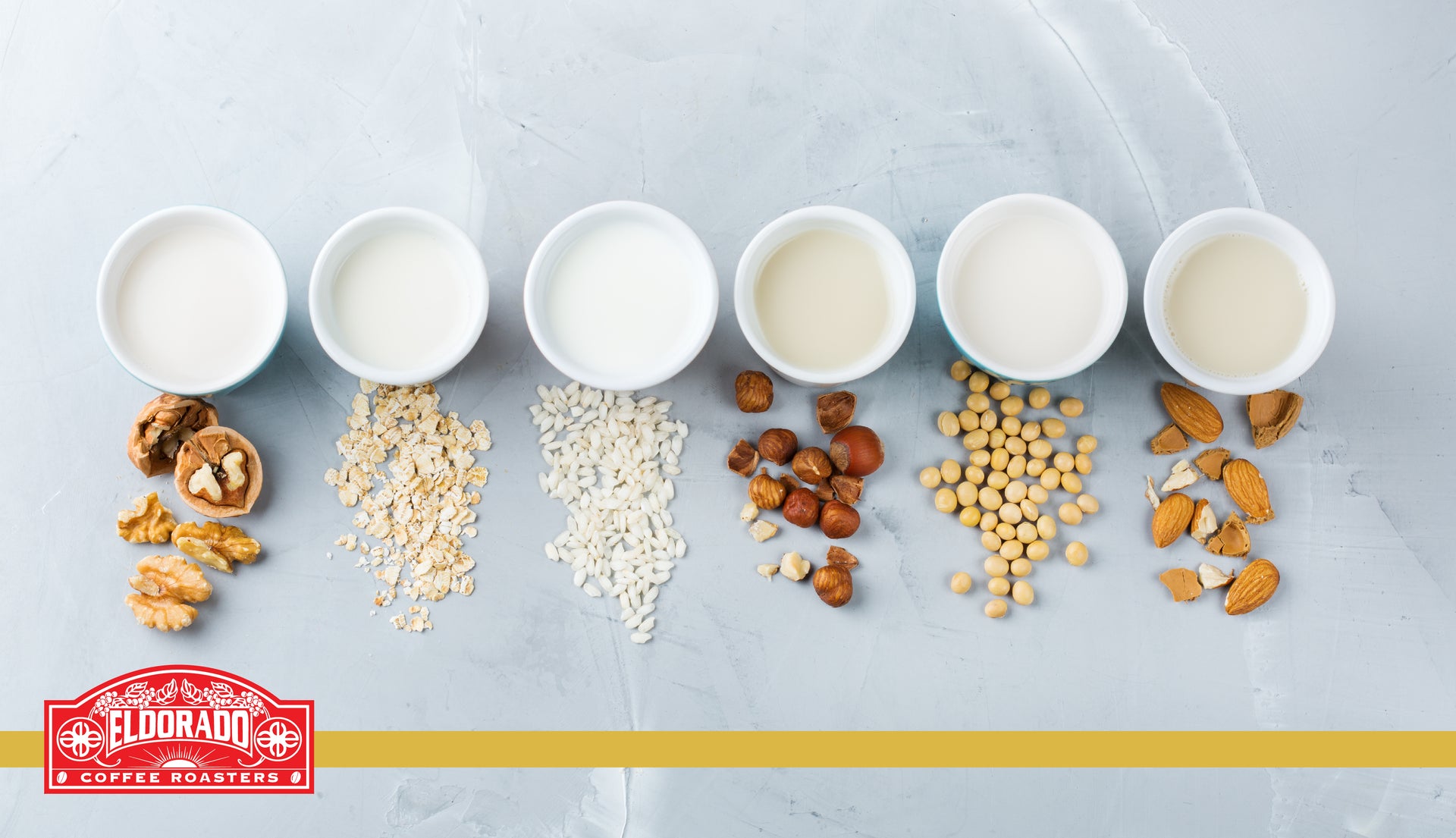 How to foam varieties of milk: soy, rice, almond