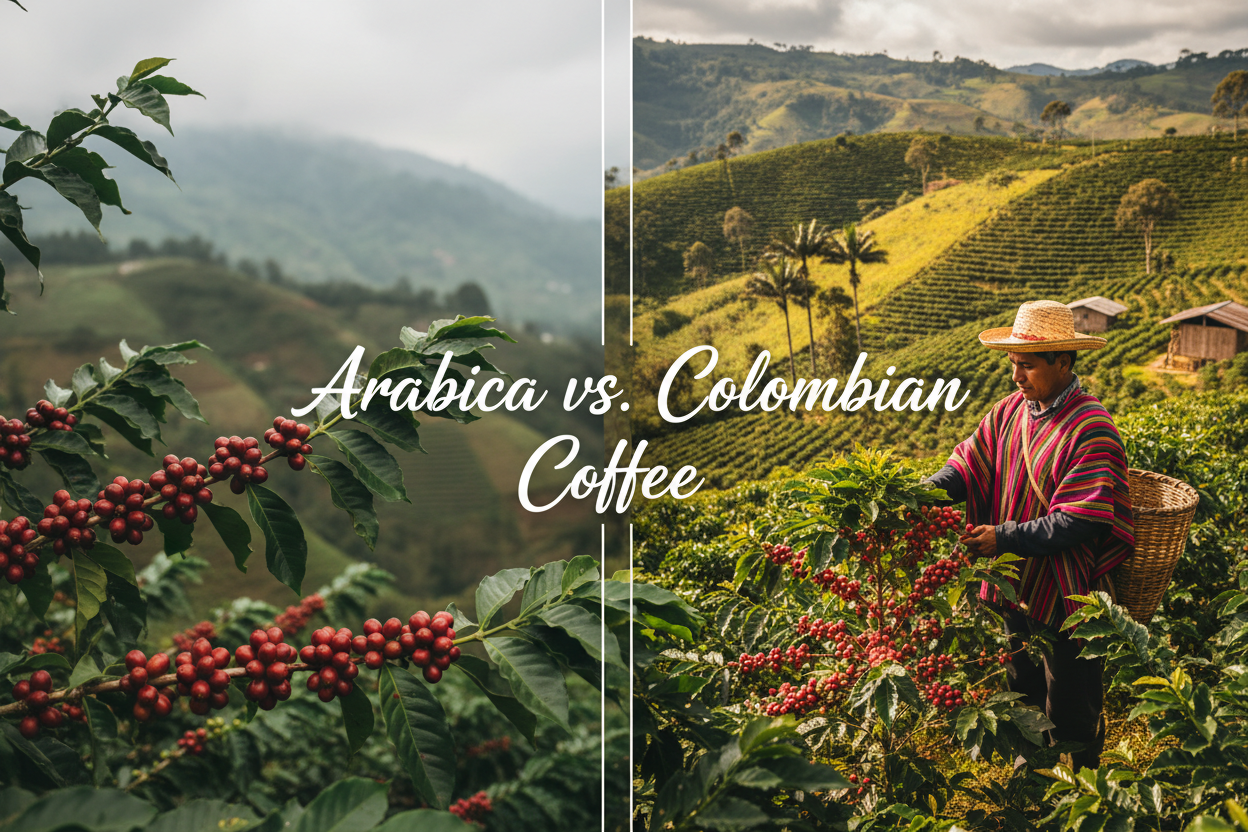 Arabica Coffee vs Colombian Coffee: What’s the Difference?