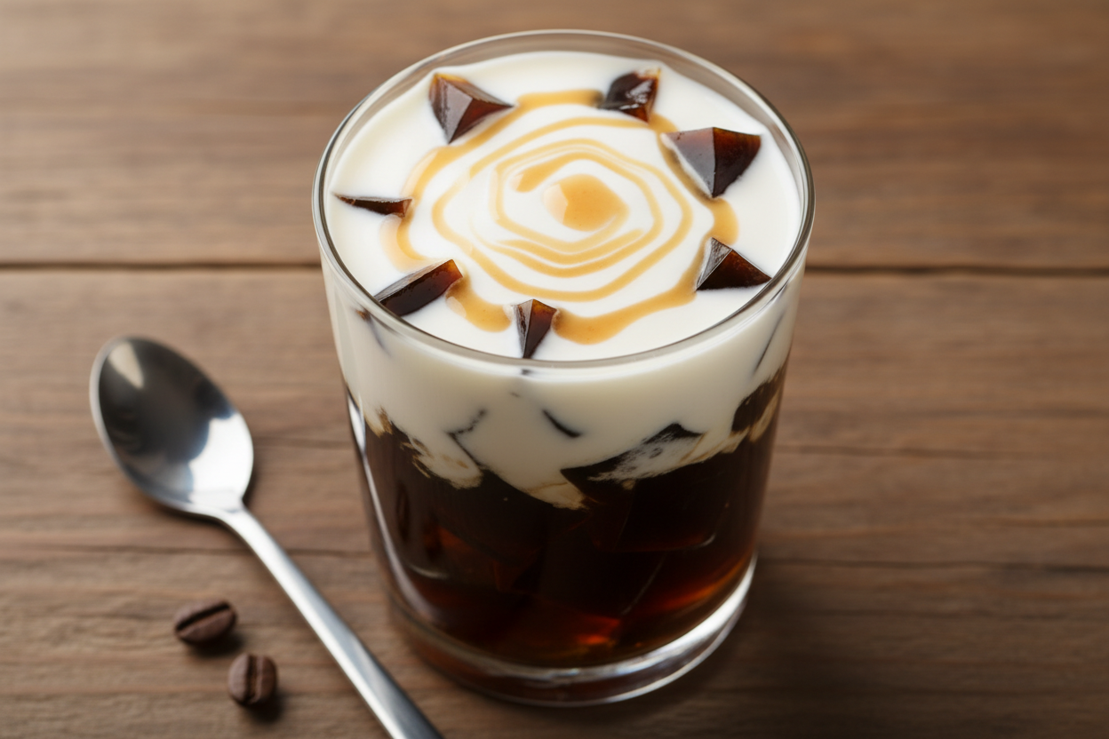How to Make Coffee Jelly Filipino Style
