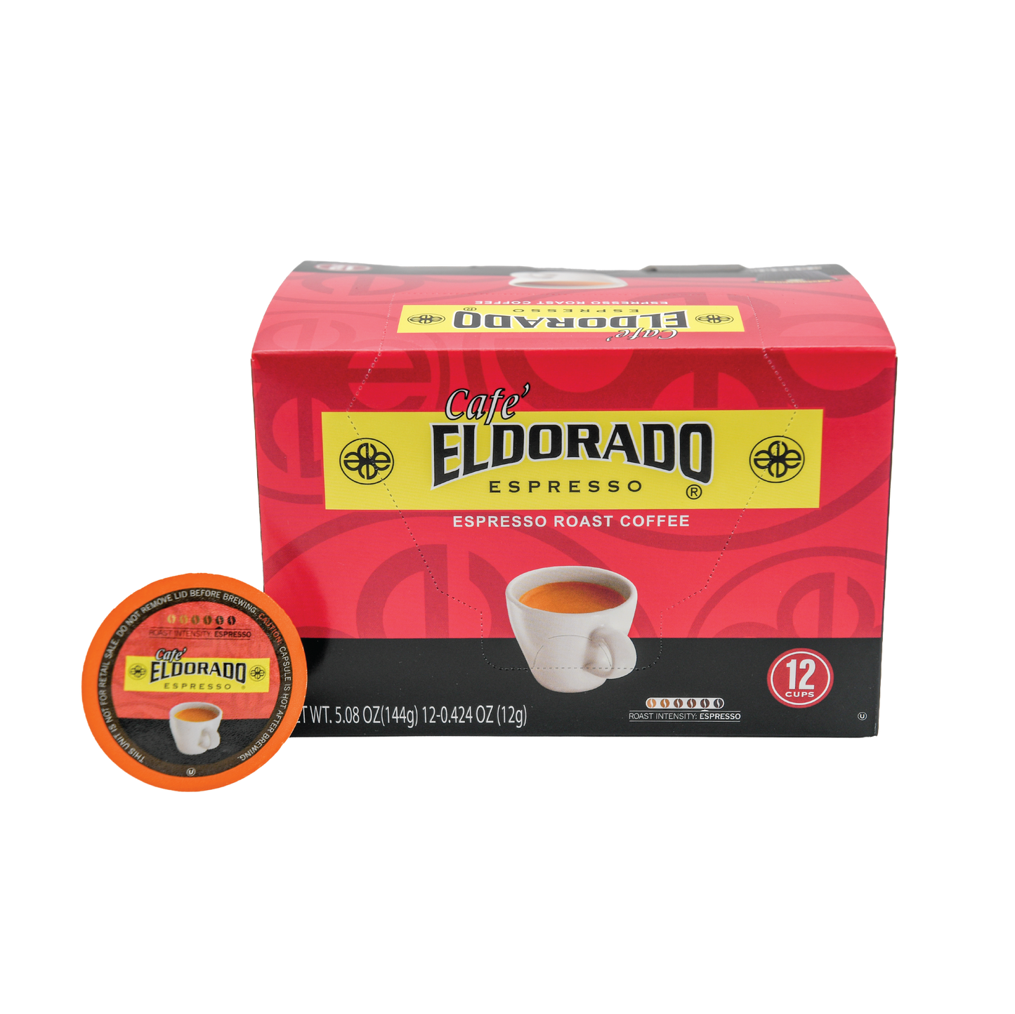 Café Eldorado - K-Cup Single Serve Capsules, 12-pack / 96-pack