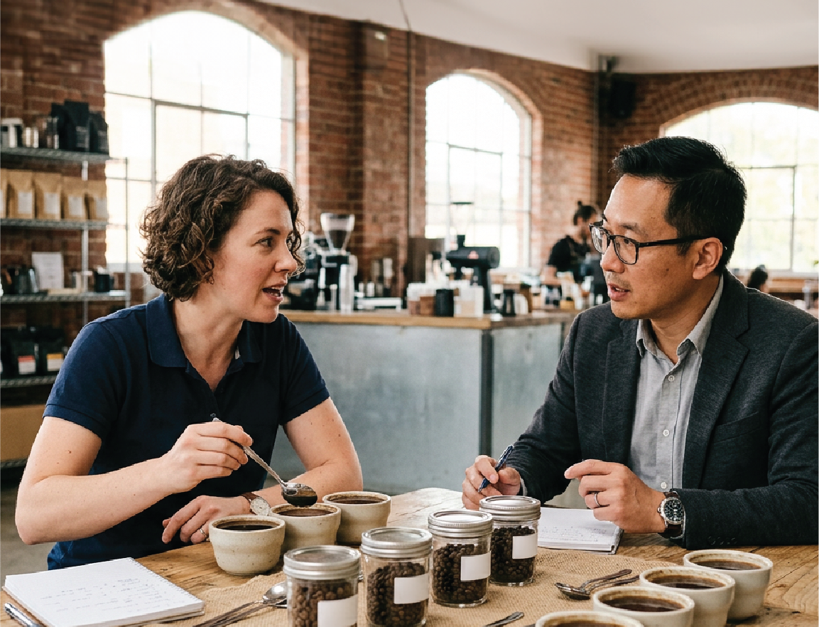 Eldorado Coffee Roasters café setup and consulting services for commercial coffee businesses
