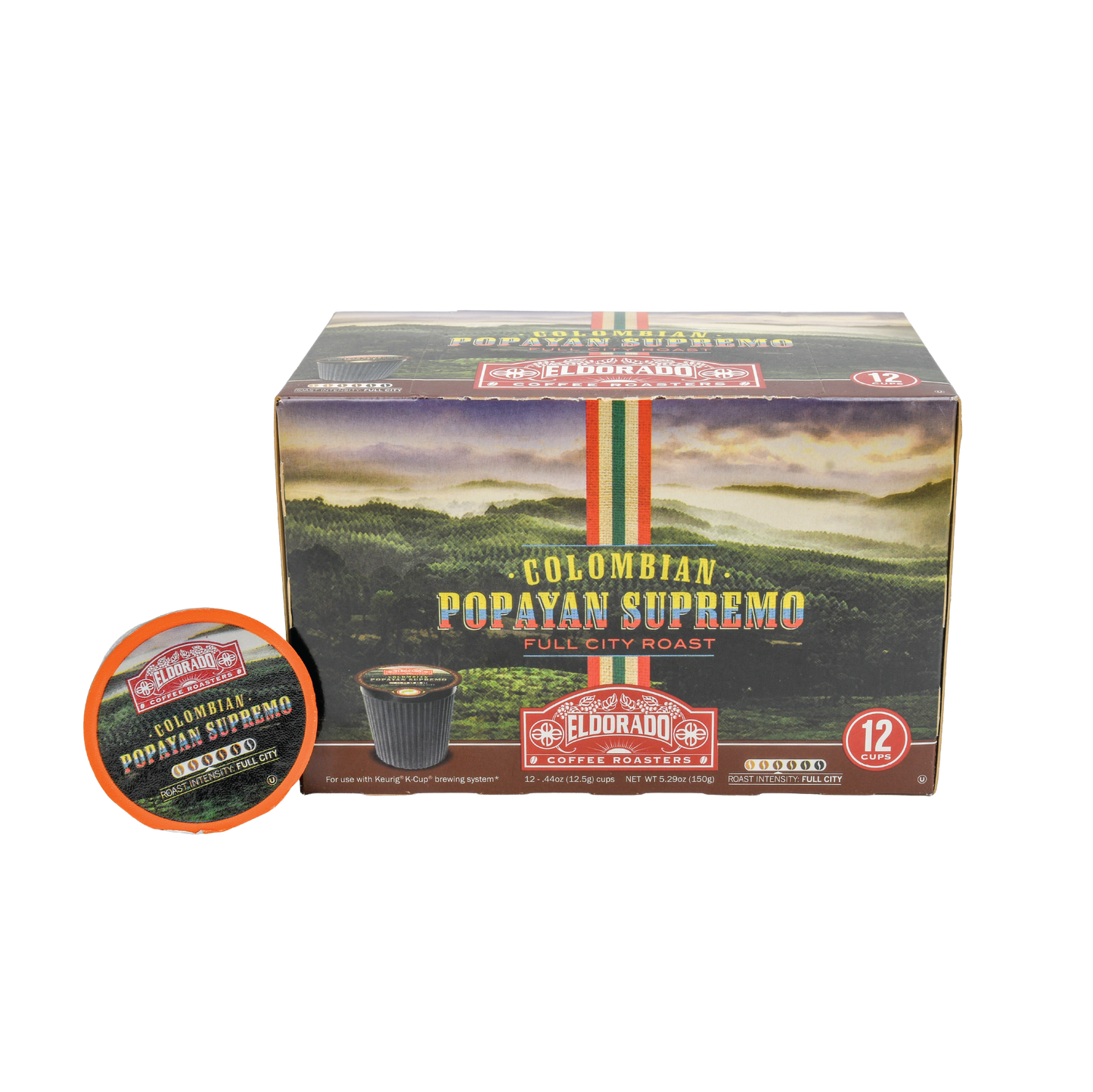 Colombian Popayan Supremo - K-Cup Single Serve Capsules, 12-pack / 96-pack