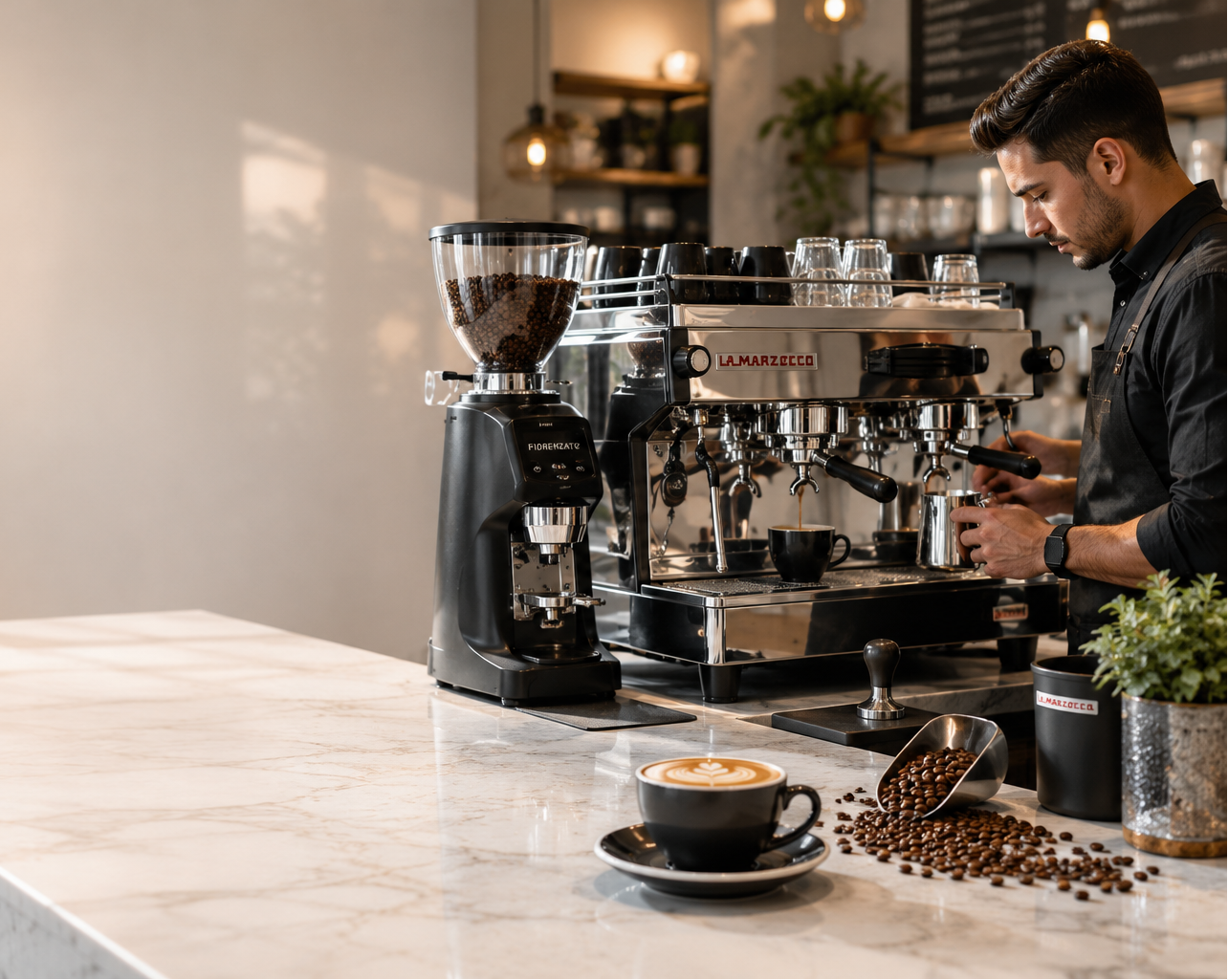 Commercial espresso machines and coffee equipment supplied by Eldorado Coffee Roasters