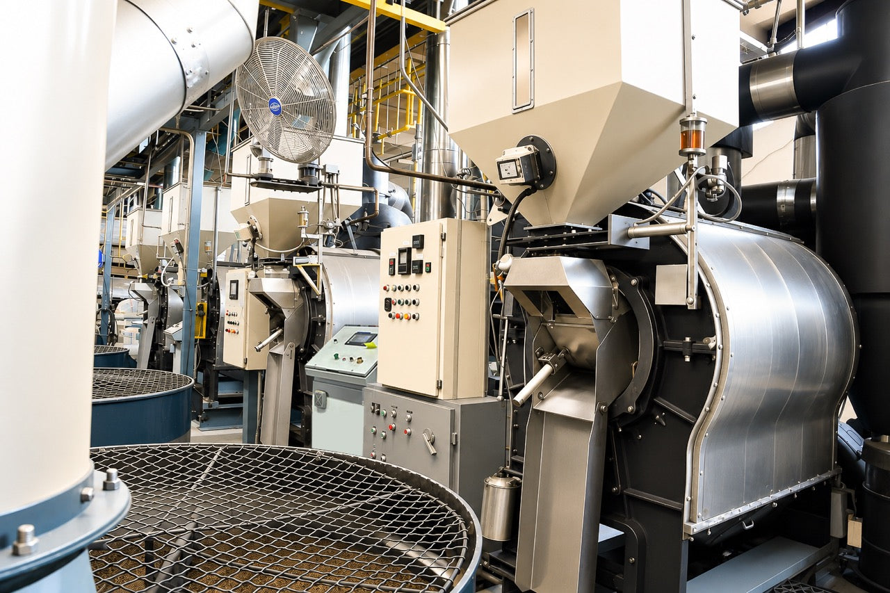 Eldorado Coffee Roasters founder in New York roasting facility