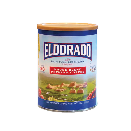Eldorado Coffee Premium Blend Coffee - Ground, 10 oz Can