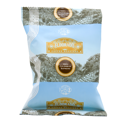 Colombian Supremo Coffee - Drip Grind Pre-Measured Coffee Fractional Pack 2.5oz 40ct