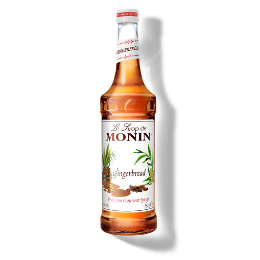 Monin Gingerbread Syrup – 750 mL glass bottle