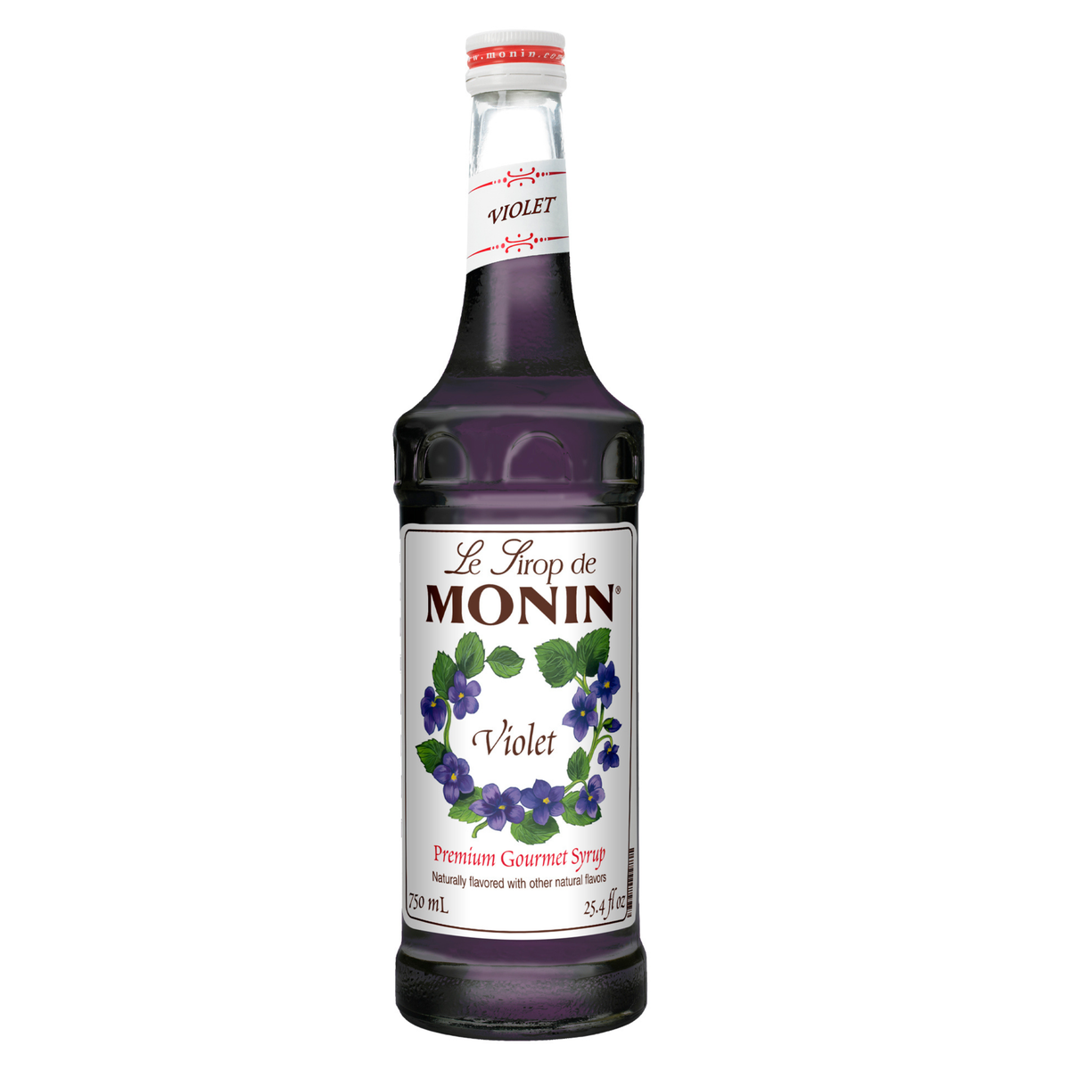 Monin Violet Syrup – 750 mL glass bottle