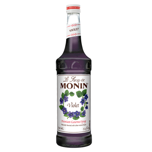 Monin Violet Syrup – 750 mL glass bottle
