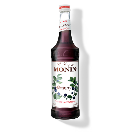 Monin Blueberry Syrup – 750 mL glass bottle