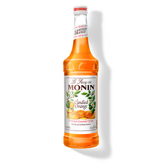 Monin Candied Orange Syrup – 750 mL glass bottle