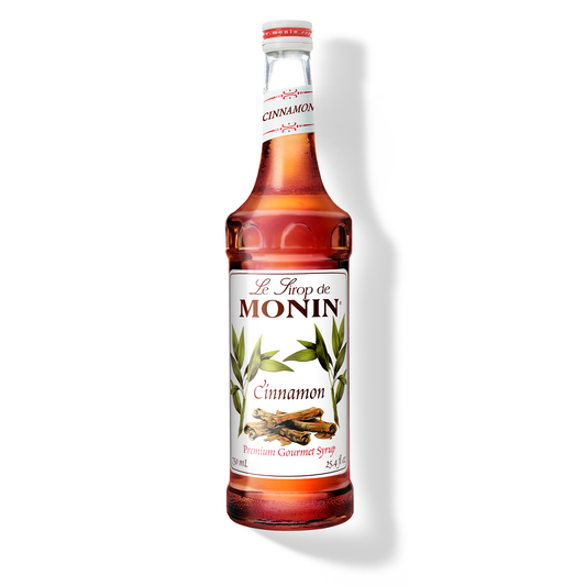 Monin Cinnamon Syrup – 750 mL glass bottle