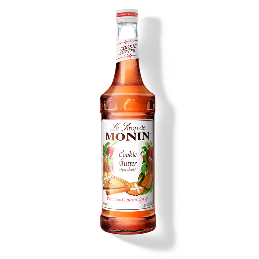 Monin Cookie Butter® Syrup – 750 mL glass bottle