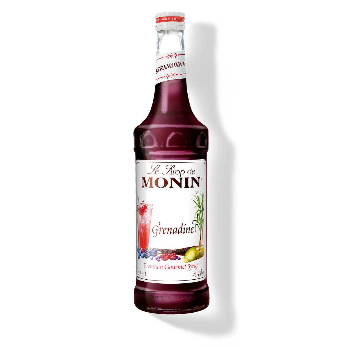 Monin Grenadine Syrup – 750 mL glass bottle