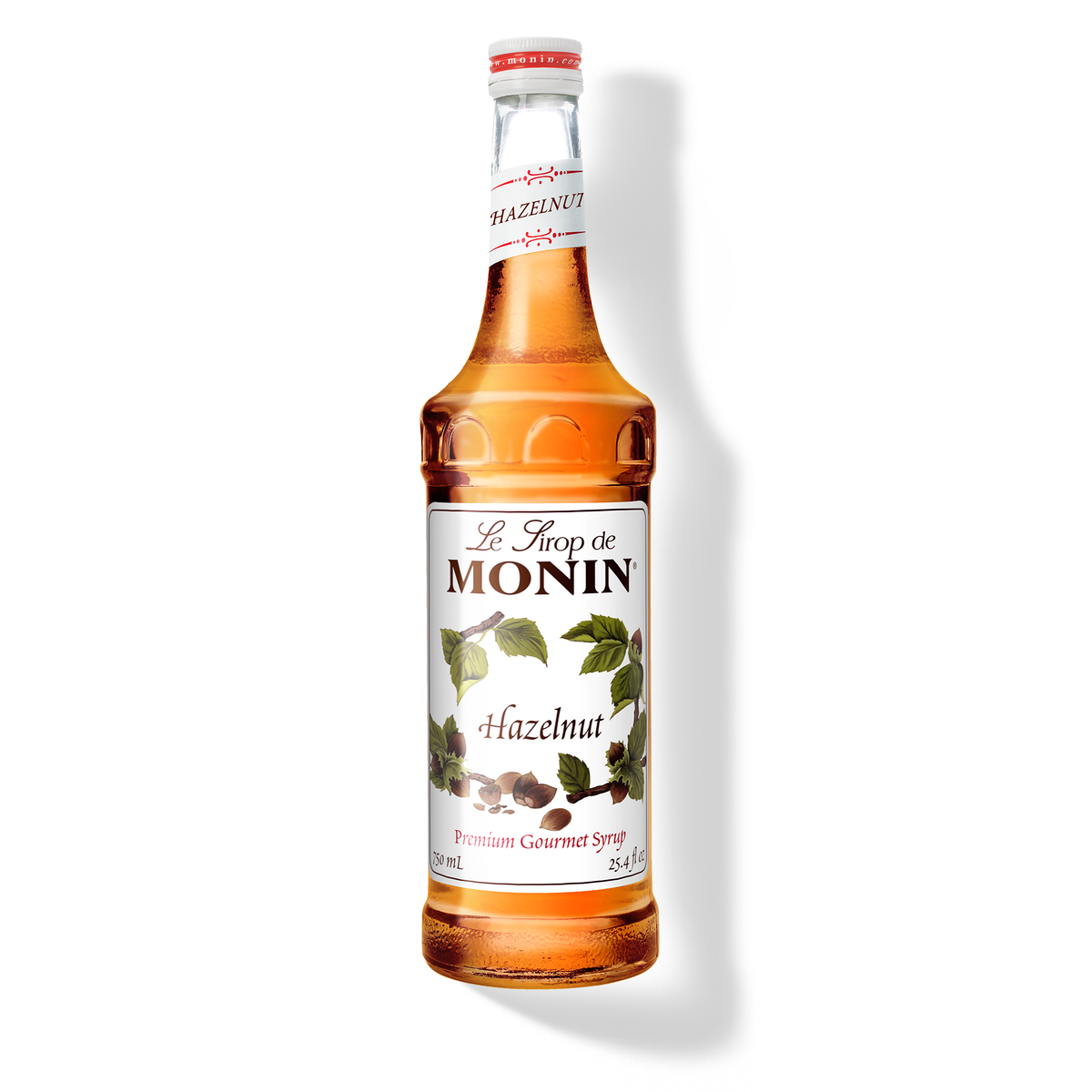 Monin Hazelnut Syrup 750 mL glass bottle