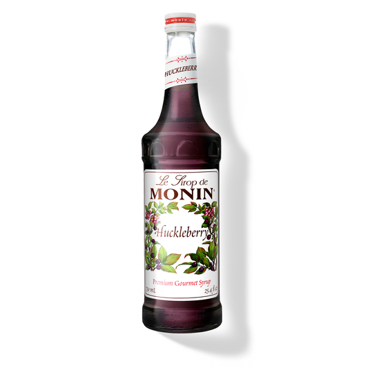 Monin Huckleberry Syrup – 750 mL glass bottle