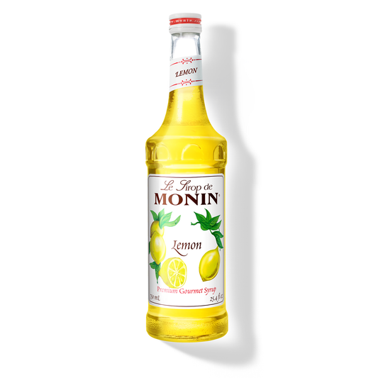Monin Lemon Syrup – 750 mL glass bottle