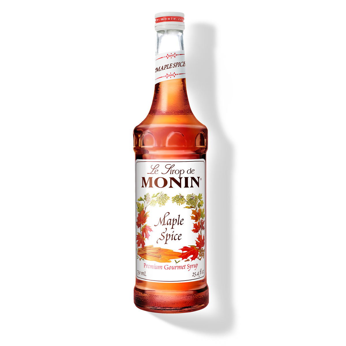 Monin Maple Spice Syrup – 750 mL glass bottle