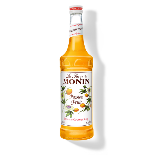 Monin Passion Fruit Syrup – 750 mL glass bottle