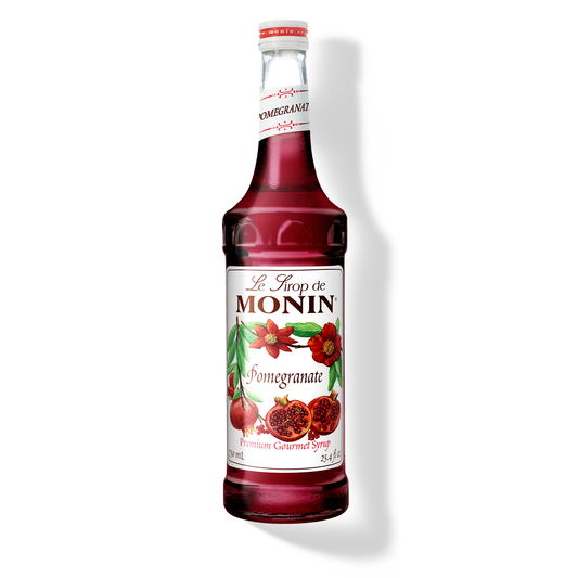 Monin Pomegranate Syrup – 750 mL glass bottle