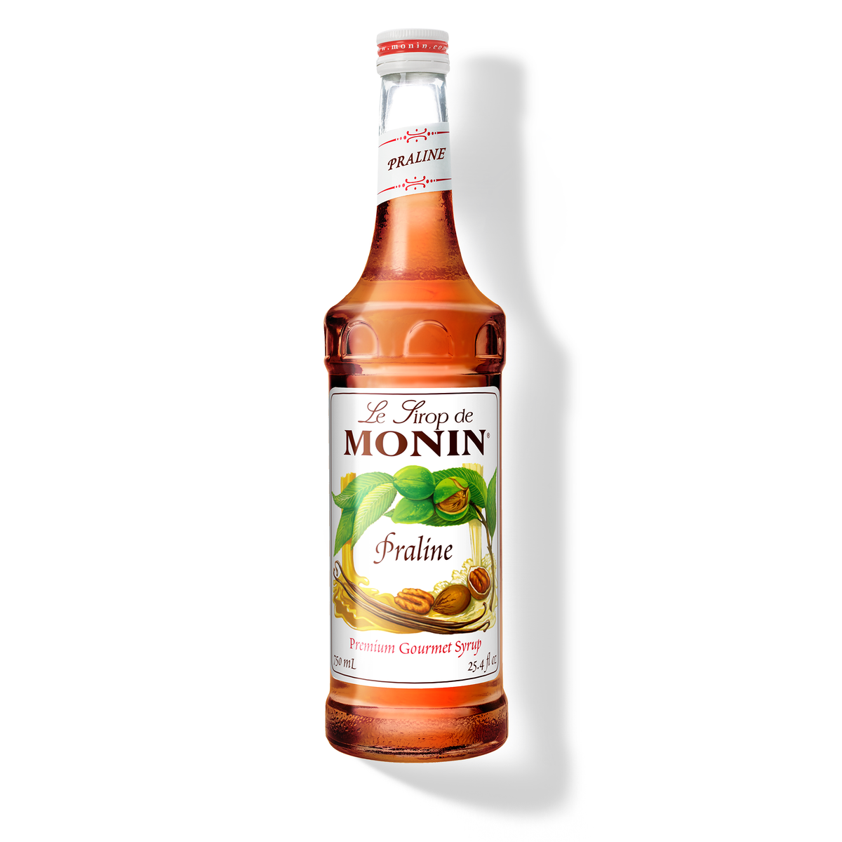 Monin Praline Syrup – 750 mL glass bottle
