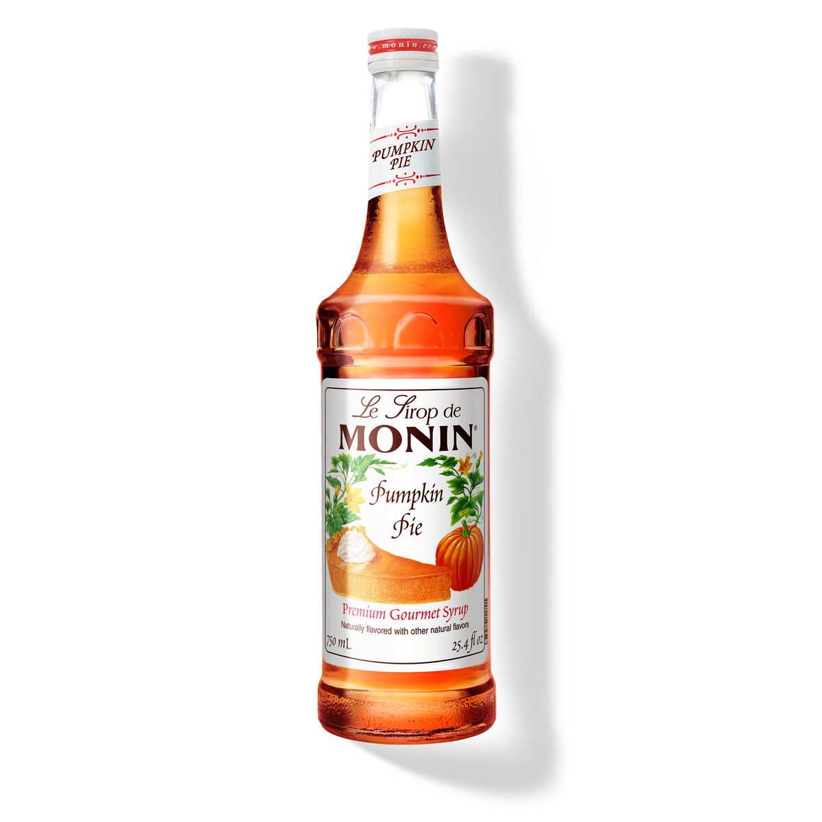 Monin Pumpkin Pie Syrup – 750 mL glass bottle