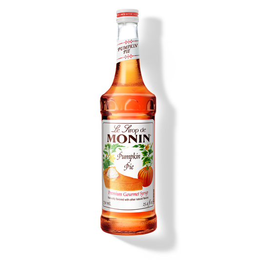 Monin Pumpkin Pie Syrup – 750 mL glass bottle