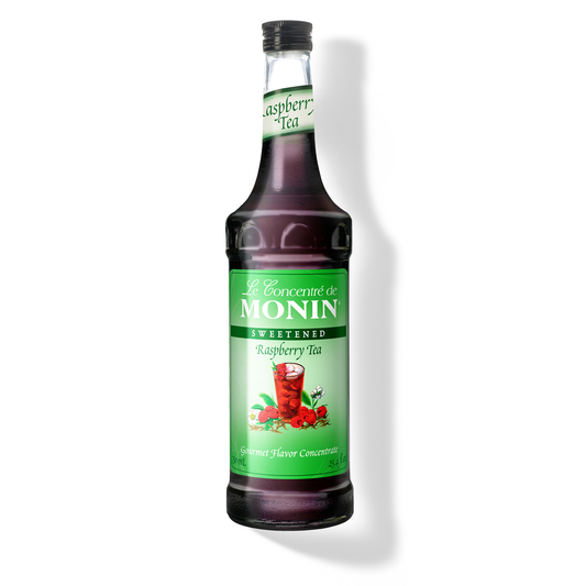 Monin Raspberry Tea Concentrate – 750 mL glass bottle