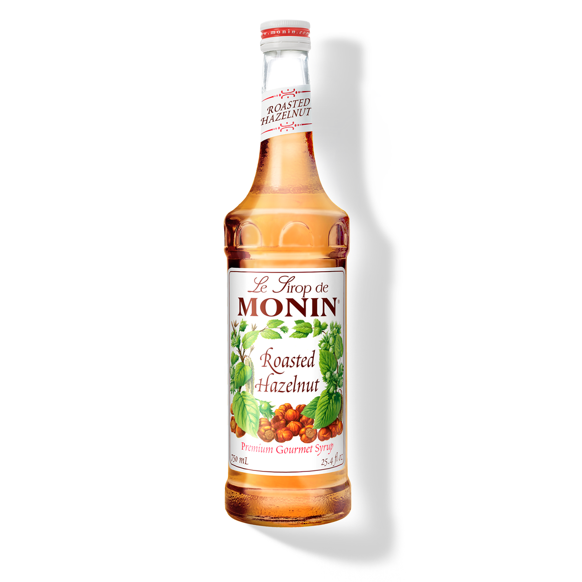 Monin Roasted Hazelnut Syrup – 750 mL glass bottle