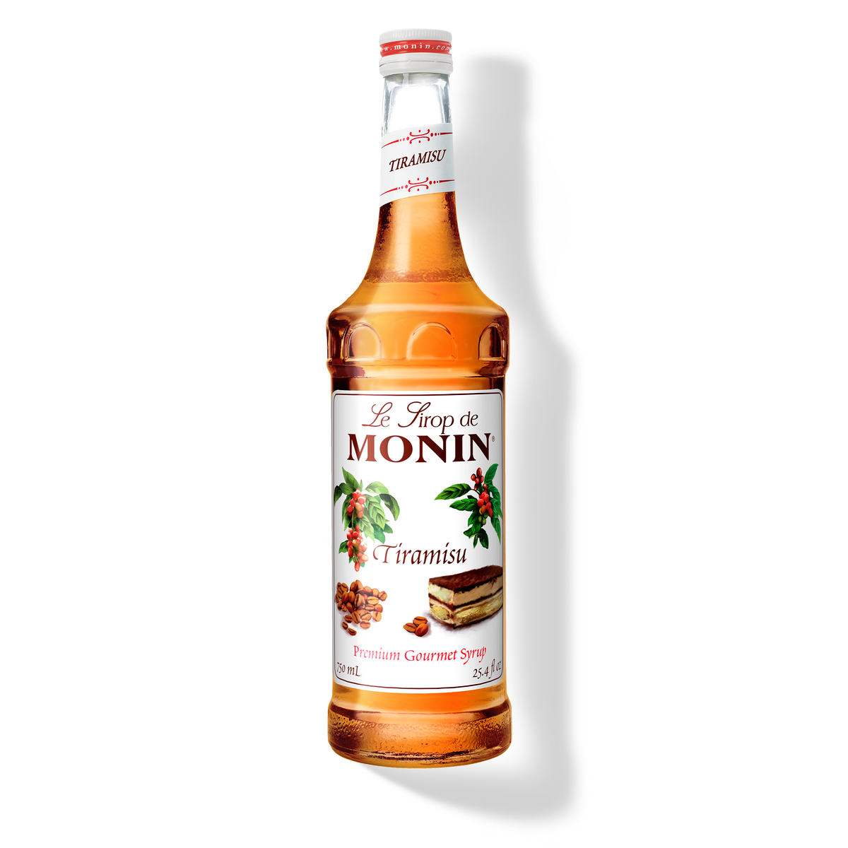 Monin Tiramisu Syrup – 750 mL glass bottle