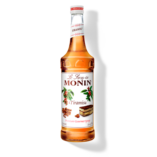 Monin Tiramisu Syrup – 750 mL glass bottle