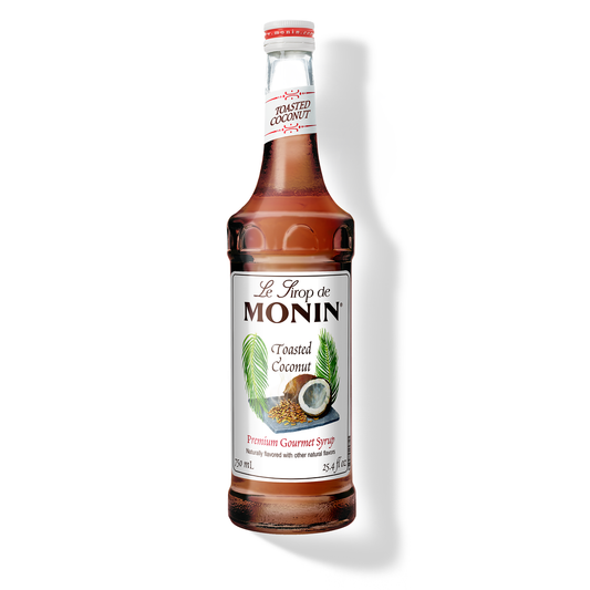 Monin Toasted Coconut Syrup – 750 mL glass bottle