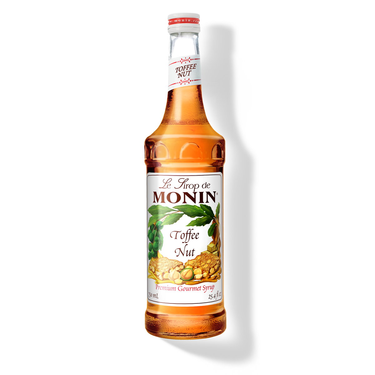 Monin Toffee Nut Syrup – 750 mL glass bottle