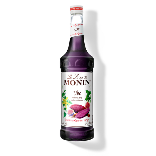 Monin Ube Syrup – 750 mL glass bottle